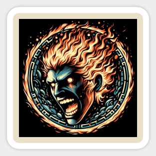 Rage of Fire Sticker